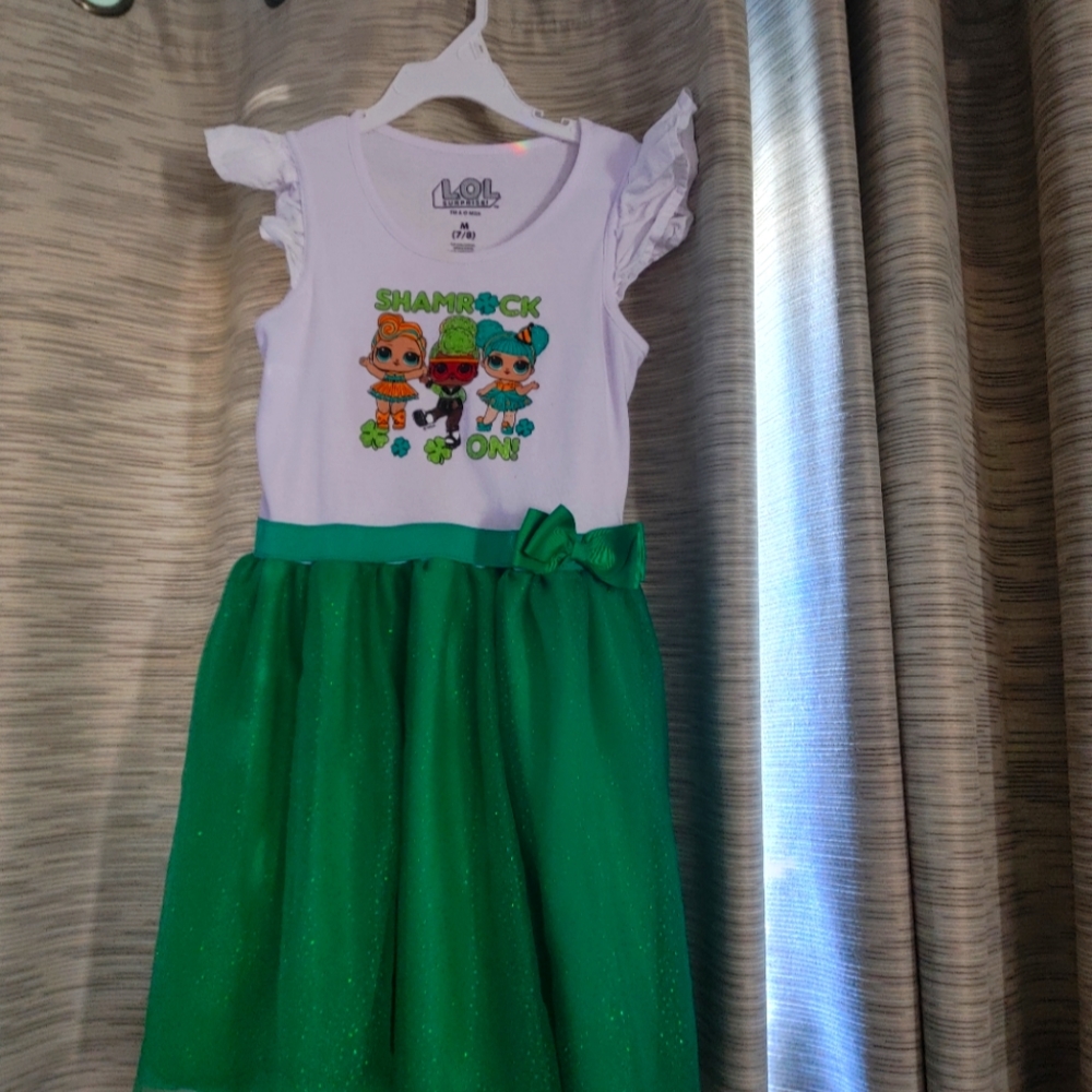 St Patrick lol girls dress size 7-8
